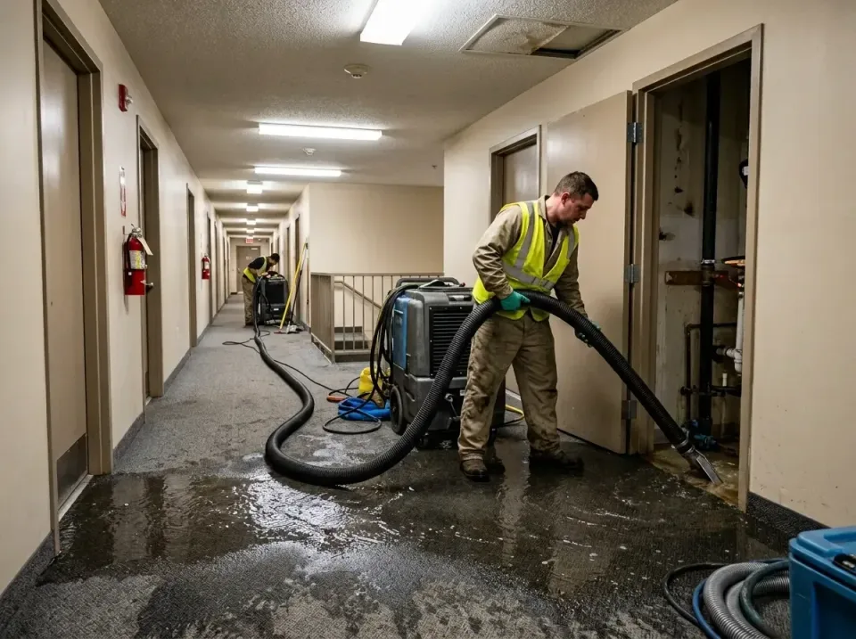 multi-unit-apartment-hallway-f-005 — frequently asked questions, Emergency Burst Pipe Water Extraction & Removal in Munsey P…